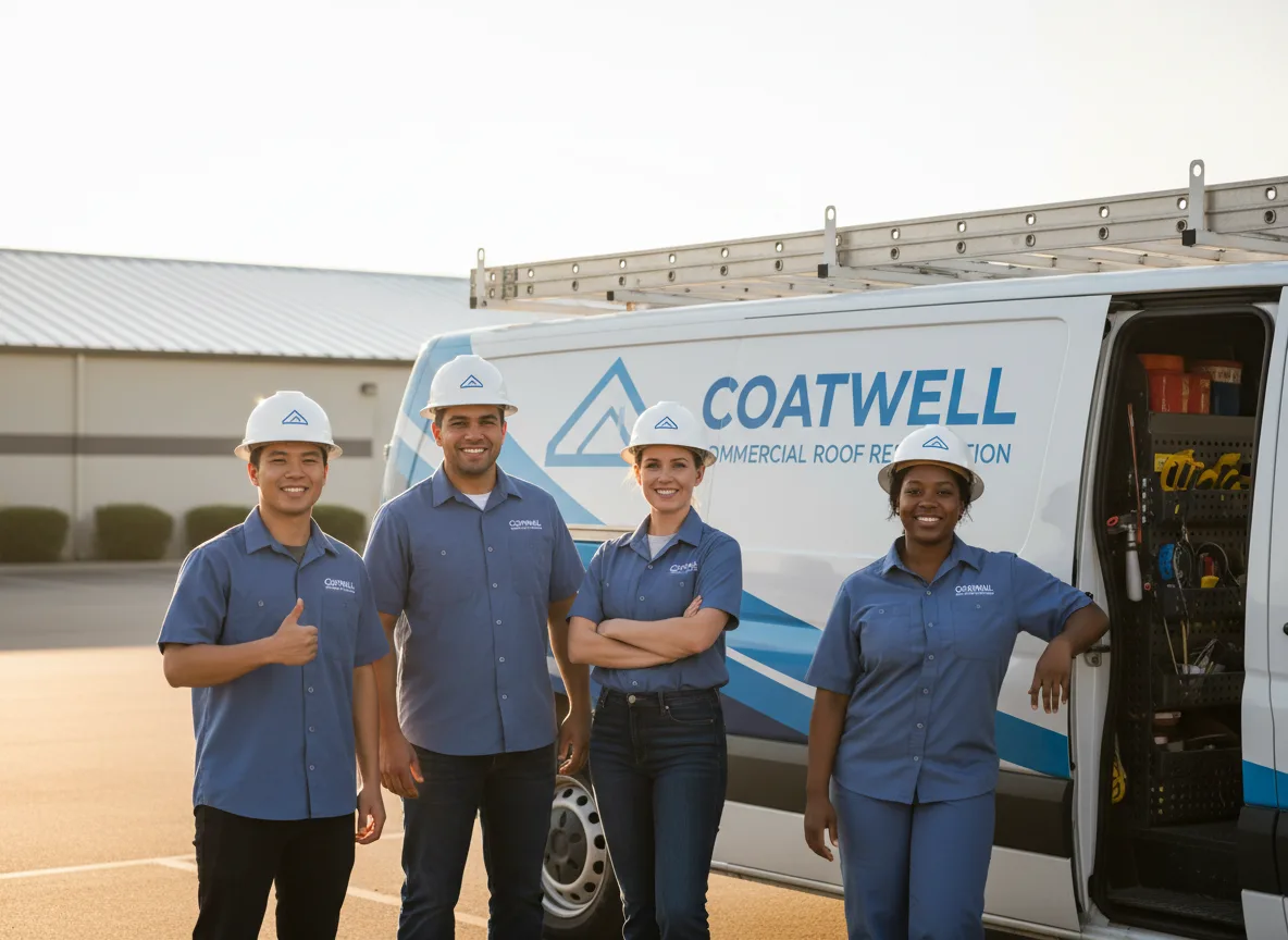 Commercial roof coating company in Radisson, WI